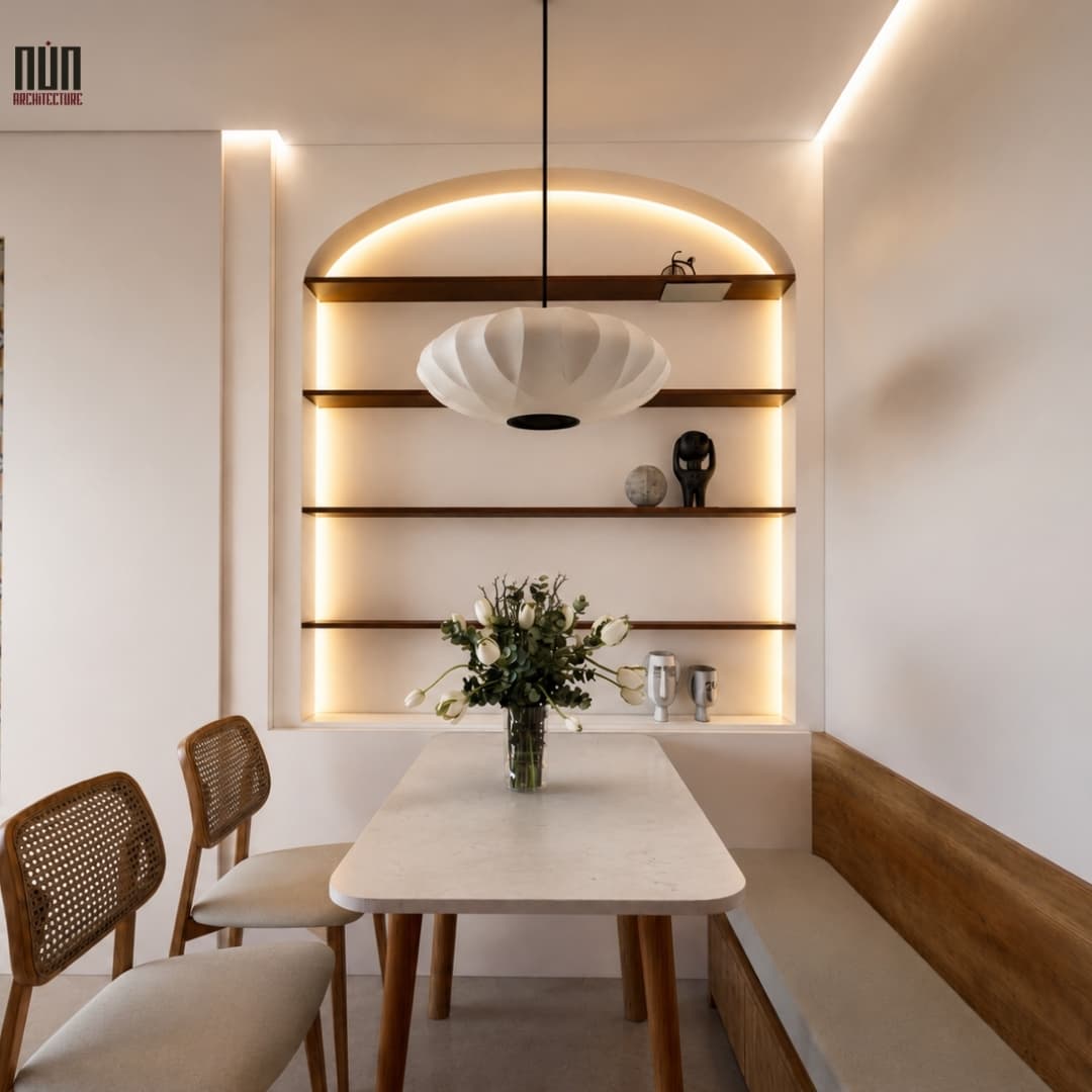 Conception et décoration intérieure pour une villa .